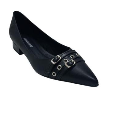 Imagem de Linda Sapatilha Bottero Em Couro, 36, Preto