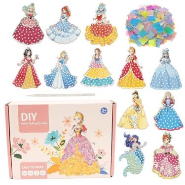 Imagem de Poke in Fun Art Kit de artesanato para meninas de 4 a 8 anos criativo conjunto de jogos artísticos divertidos de princesa para meninas e crianças