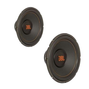 Imagem de Kit 2 Subwoofer JBL Multisystem 12SWMS350 12 pol 350W RMS 4 Ohms - Preto