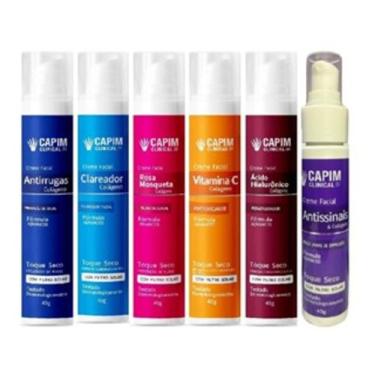 Imagem de Pump Creme Facial com Filtro Solar 40g Capim Limão - CAPIM CLINICAL, A