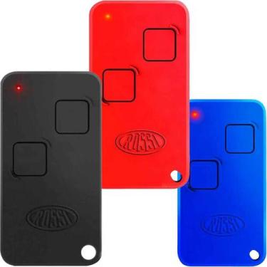 Imagem de Kit 3 Controle Remoto Portão Rossi 433 Mhz Bv Dz Nano Atto