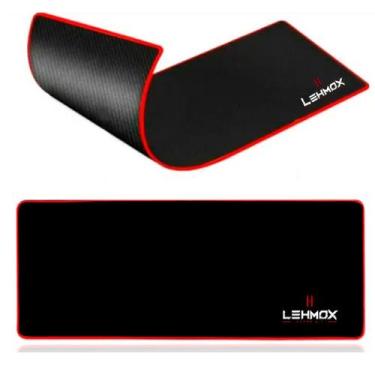 Imagem de Mouse Pad Gamer Grande 90x30 Black Barato Qualidade Premium  - LEHMOX,