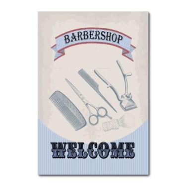 Imagem de Placa Decorativa - Barber Shop - Barbearia - 2076plmk - Allodi