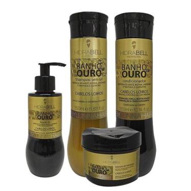 Imagem de Kit Banho de Ouro Hidrabell (4 produtos )