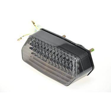 Imagem de Luzes traseiras de LED luz traseira de freio com indicadores de luz de seta integrados para Honda 2014-2016 HONDA GROM (MSX125) (cor moke)