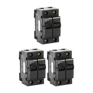 Imagem de Kit 3 Disjuntor Bipolar 40a- Eletromar
