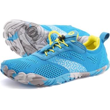 Imagem de Tênis de corrida de trilha WHITIN Minimalist Barefoot masculinos azuis