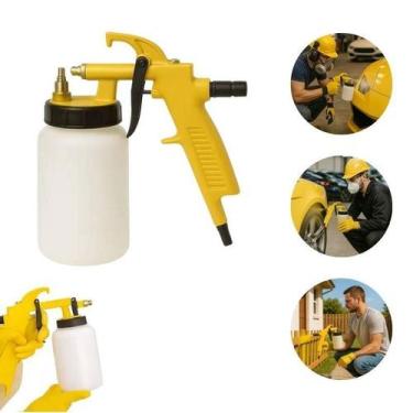 Imagem de Pistola Para Pintura 500Ml Pulverizadora Ar Direto Gatilho - Startools
