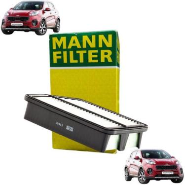 Imagem de Filtro De Ar Ix35 2010 A 2016 / Sportage 2010 A 2016 - MANN FILTER