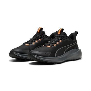 Imagem de PUMA Tênis de corrida masculino, Puma Black Heat Fire, 9 Women/7.5 Men