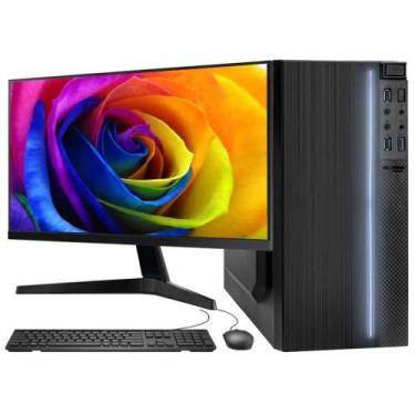 Imagem de Pc Computador Completo Intel Core I7 8Gb Ssd 512Gb 19 Hdmi