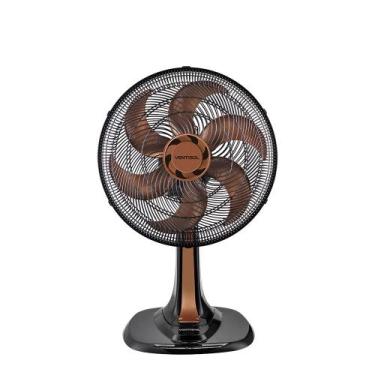 Imagem de Ventilador de Mesa Turbo Bronze 30cm 6 Pás Oscilante 127V Premium - Ve