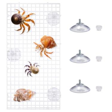 Imagem de Brinquedo de escalada de caranguejo eremita, caranguejo eremita, parede de escalada, acessórios de caranguejo eremita para decoração de tanque e aquário