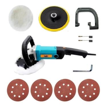 Imagem de 5X Lixadeira Politriz 1400W Angular 7 Oficina Kaqi Sg9180
