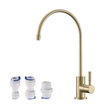 Imagem de Havin Torneira de pia de bar, torneira de filtro de água RO, torneira de água potável se encaixa na maioria dos sistemas de filtragem de água, torneira de osmose reversa de cozinha, torneira de filtro