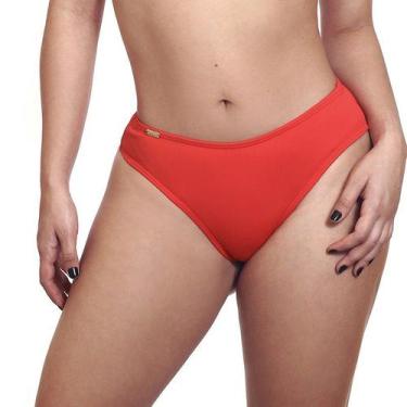 Imagem de Calcinha de biquíni fio dental cintura alta - Estigma, Vermelho, P