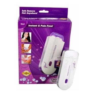 Imagem de Depilador A Led Touch De Pelôs Facial Finishing Sem Dor 2Em1