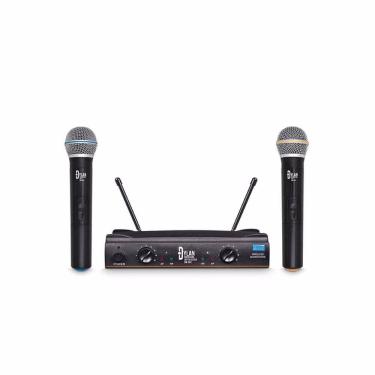 Imagem de Microfone Sem Fio Duplo Uhf Dylan Dw-602 Homologação: 201213
