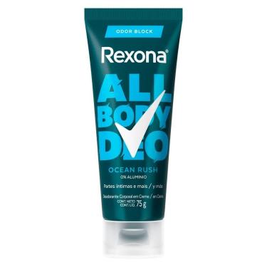 Imagem de Desodorante Rexona Corporal All Body Deo Ocean Rush Creme 75g