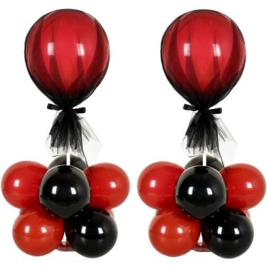 Imagem de Kit de suporte para balões, peça central de mesa, conjunto TONIFUL 2