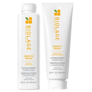 Imagem de Conjunto de limpador e condicionador de cabelo Biolage Smooth Proof se