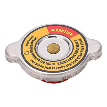 Imagem de Tampa do tanque de combustível, liga de alumínio, tampa de vedação resistente, tampa de proteção do tanque de água do motor para máquinas de construção de carregadeira de (Meio Vermelho)