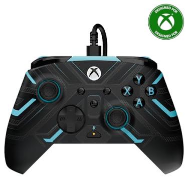 Imagem de Turtle Beach Rematch Advanced Titan Steel Wired Gaming Controller for Xbox and PC – Glow, Officially Licensed by Xbox, Remappable Buttons, Hall-Effect Hair Triggers, 8ft Cable