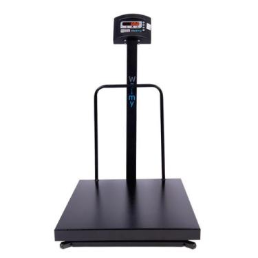 Imagem de Balança Digital 300Kg 50g Plataforma C/ Mastro e grade Welmy