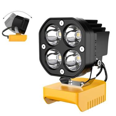 Imagem de Luz de trabalho LED Azocek 40W 6000LM com bateria Dewalt 20V
