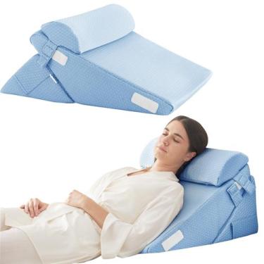 Imagem de Conjunto de travesseiros ortopédicos Bedluxe Foam Pós-Cirurgia