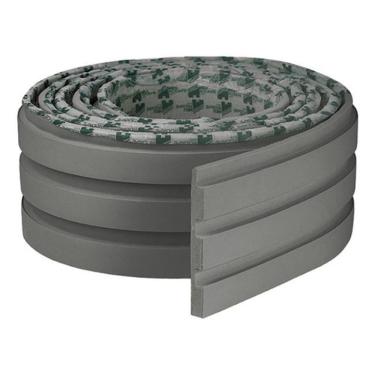 Imagem de Meu Rodapé Painel Ripado Autocolante Linha Play Grafite 10M