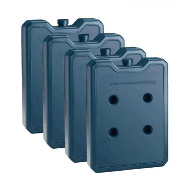 Imagem de Kit 4 Gelo Placa Reutilizável 500Ml Ideal Cooler Caixa