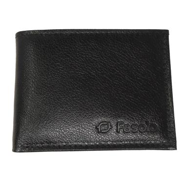 Imagem de CARTEIRA MASCULINA COURO PEQUENA FASOLO H007 PRETA Cor:Preto;Tamanho:Único;Gênero:Homem