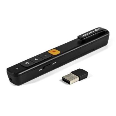 Imagem de Apresentador De Slide Sem Fio Preto Ap-200 -c3tech