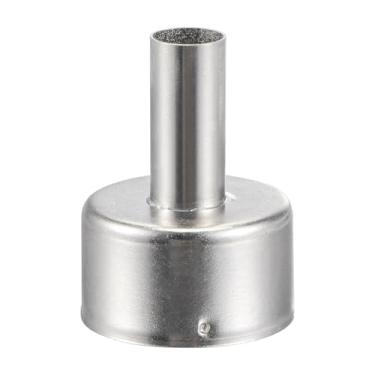 Imagem de Bico de pistola de calor 8 mm saída cilíndrica de aço carbono pontas de pistola de ar quente para estação de ar quente, 2 peças