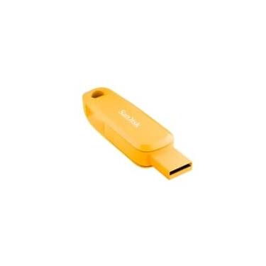 Imagem de Pen Drive SanDisk 128GB, Tipo C e Tipo A, Amarelo - SDDDC6-128G-G46YD