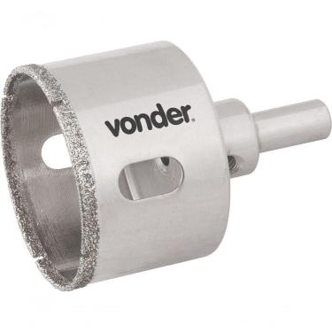 Imagem de Serra Copo Diamantada 76mm Com Haste Para Alvenaria - Vonder