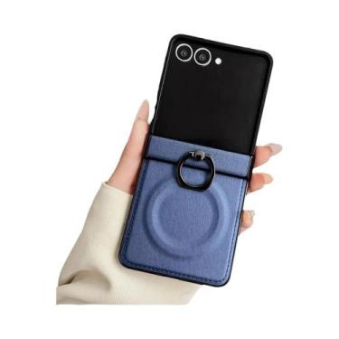 Imagem de Capa De Telefone Com Suporte Magnético Rotativo 360 Para Samsung Z Fli