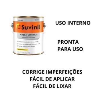 Imagem de Massa corrida pva niveladora parede suvinil 900ml