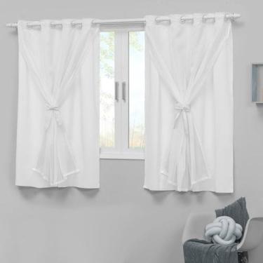 Imagem de Cortina para Quarto de Bebê 2,20x1,30 Menino ou Menina Teen - EMPÓRIO 