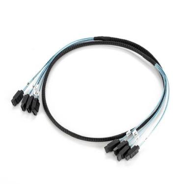 Imagem de Conjunto De Cabos SATA 3.0 6 Portas 7 Pinos Para 7 Pinos 12Gbps Cabo H