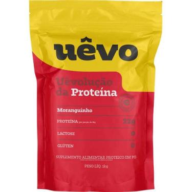 Imagem de Uêvo Albumina Em Sachê - Suplemento De Proteína Prático 1kg, Moranguin