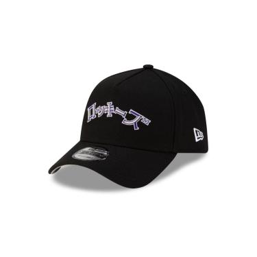 Imagem de BONE NEW ERA 9FORTY A-FRAME SNAPBACK COLORADO ROCKIES MLB HYPERFLY PRETO-Masculino