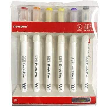 Imagem de Ginza Pro - Brush Pen, Pop Art, 6 Unidades, Newpen