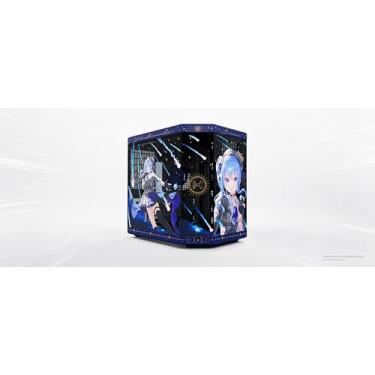 Imagem de Hyte Y70 Hoshimachi Suisei Oficial Licenciado - Torre Média ATX Gaming PC Desktop Case - Vidro Temperado Panorâmico - Câmara Dupla - Chassi de Alto Fluxo de Ar - Cabo Riser PCIE 4.0 incluído - Azul