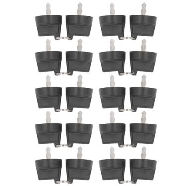 Imagem de Chave de Partida do Motor 20 PCS Chave de Partida do Gerador de Cilindro único Ferro Plástico Chave de Partida de Ignição para Geradores 188F 190F 5KW 8KW