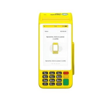 Imagem de Maquininha De Cartão Point Pro 3 Mercado Pago Chip da VIVO sem Aluguel Taxas Reduzida para Contas Novas - Maquininha de Cartão que Aceita Aproximação e Imprime Comprovante NFC Lacrada