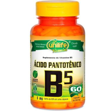 Imagem de Vitamina B5 Ácido Pantotênico 60cap