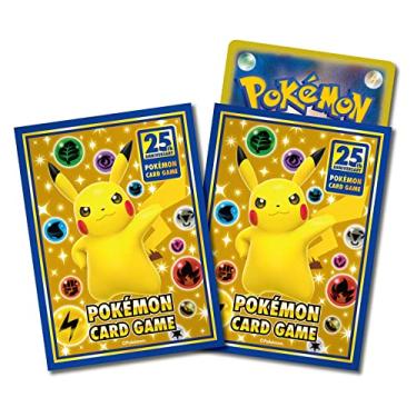 Imagem de Pokemon TCG Card Sleeves 25th Anniversary Celebrations Collection 64ct - Japanese Import