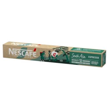 Imagem de Café em Cápsula Nescafé Farmers Origins South Asia - compatível máquina Nespresso, 10 cápsulas 44g